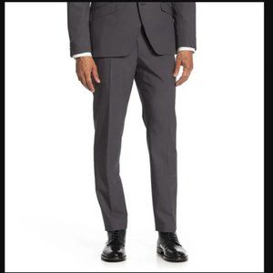 Savile Row Co Charcoal Suit Pants Size 32W